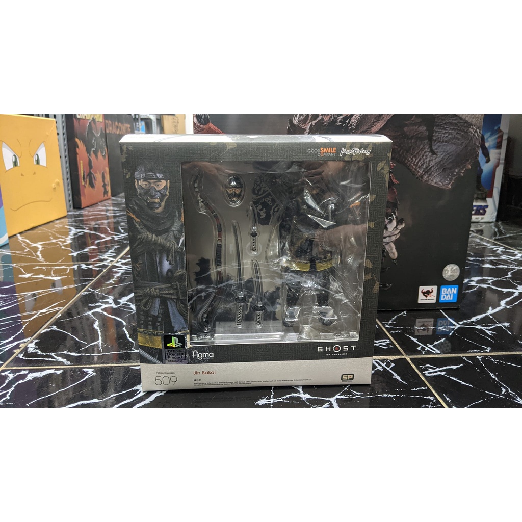 MÔ HÌNH NHÂN VẬT JIN SAKAI  FIGMA 509 JIN SAKAI GHOST OF TSUSHIMA - FIGMA JIN SAKAI - FIGMA GHOST OF TSUSHIMA