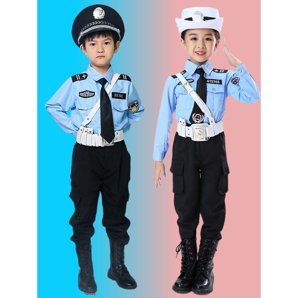 Bộ Đồ Hóa Trang Bác Sĩ / Cảnh Sát / Cứu Hỏa / Đội Trưởng / Y Tá Chuyên Nghiệp Cho Bé