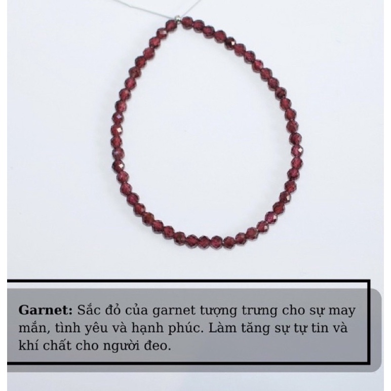 Vòng tay Garnet.. ( theo yêu cầu )