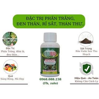 Chế phẩm sinh hoc 𝐑𝐄𝐁𝐈𝐎 𝐎𝐋𝐈𝐆𝐎 𝟏𝟎𝟎𝐦𝐥 ⚡CHÍNH HÃNG⚡ Đặc trị nấm, thán thư, rỉ sắt, vàng lá, thối rễ trên các loại cây trồng