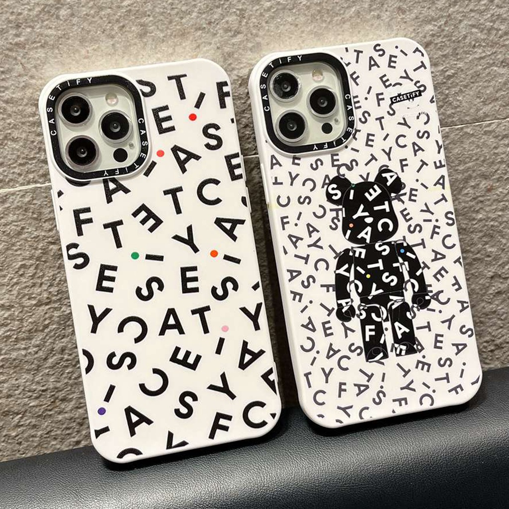 Ốp Điện Thoại TPU Mềm Chống Trầy Chống Rơi In Hình Gấu Kaws Cho iPhone 14PM 11 13 Pro Max 14Plus 12Pro XR