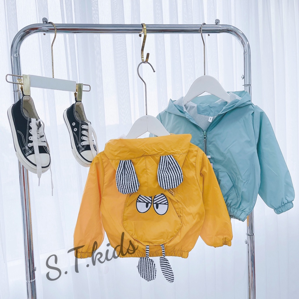 SALE ÁO KHOAC GIÓ CAO CẤP BE TRAI BÉ GÁI SIZE 10-20KG(KKTK)