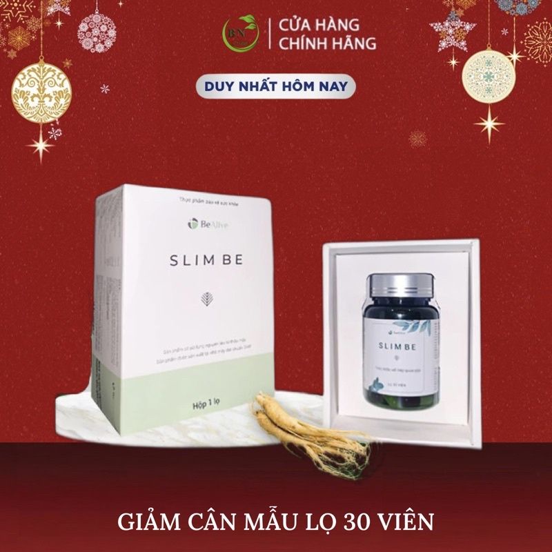 Thức uống giảm cân slimbe mẫu lọ 15 ngày 30 viên giảm cân siêu tốt