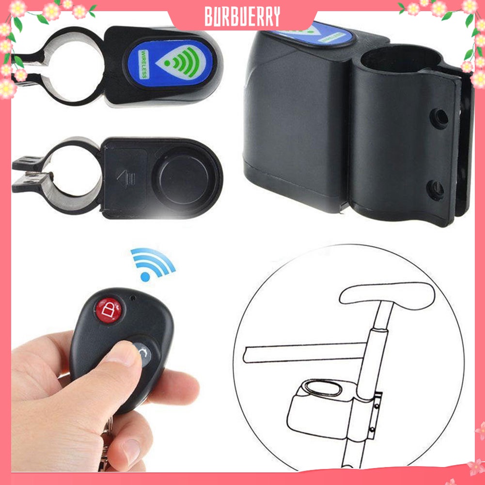 Khóa Xe Đạp Chống Trộm Kèm Remote Điều Khiển