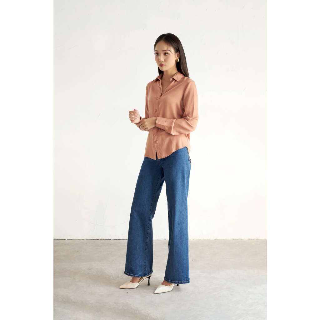 OLV - Áo sơ mi Coral Long Sleeve Top