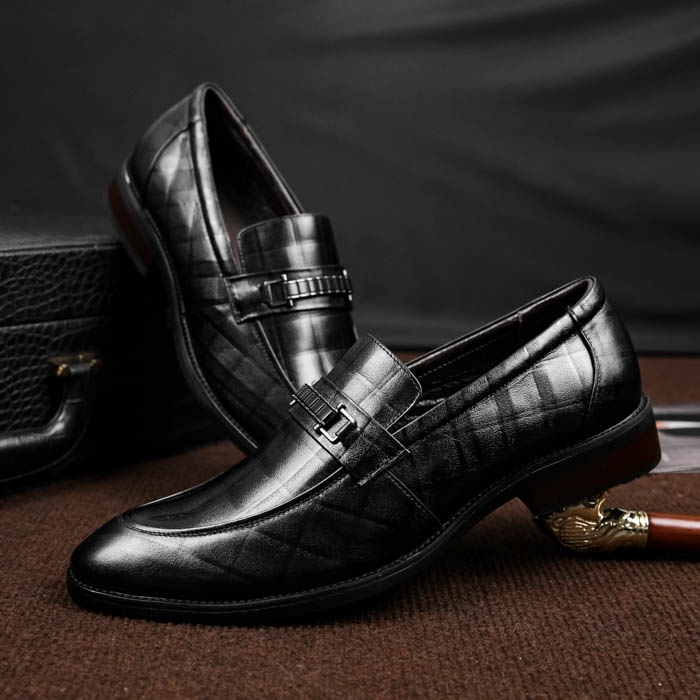 Giày nam đẹp da thật Manzano phong cách công sở sang trọng M66635