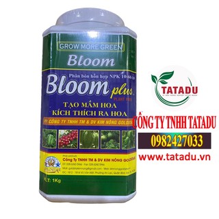 Bloom plus – phân bón lá hỗn hợp npk 10-60-10 tạo mầm hoa kích thích ra hoa hũ 1 ký