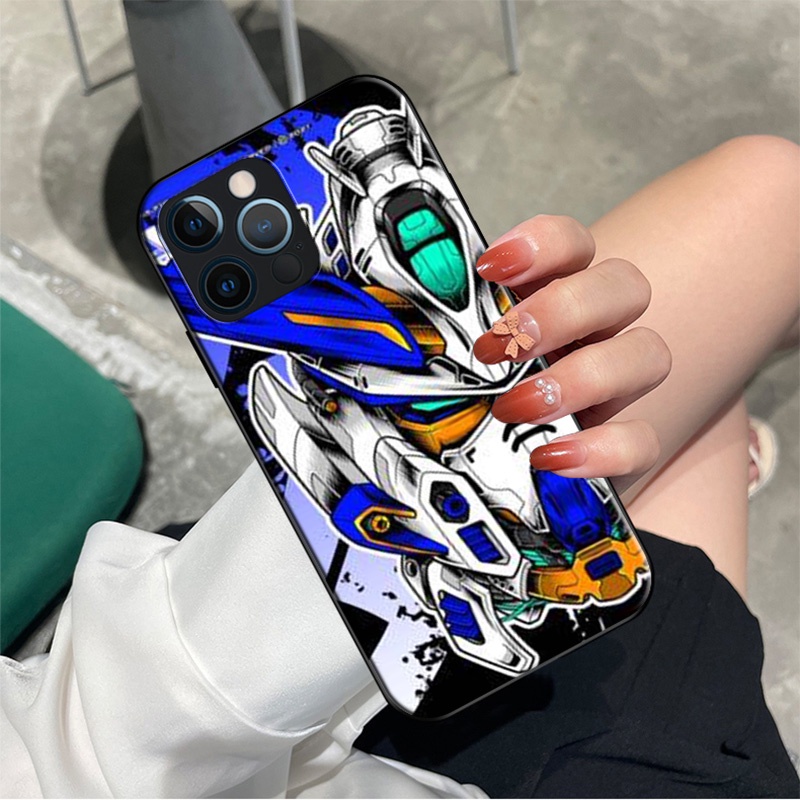 Ốp Điện Thoại Silicon Hình Hoạt Hình Gundam Cho Samsung Galaxy A11 A12 A22 A32 M21 M30s J4 Core A82 A9 EDC25
