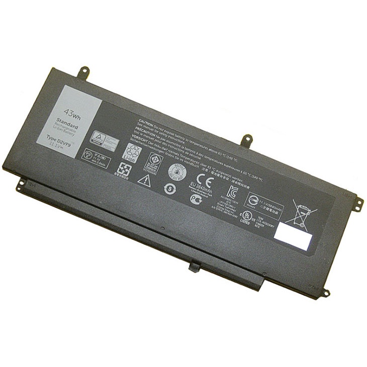 💖💖 Pin Dell 43Wh Inspiron 15 7547 7548 Vostro 14 5459 D2VF9 Battery