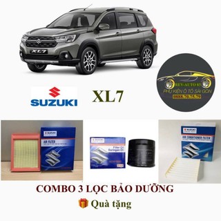 Suzuki xl7 2020-2022-combo 3 lọc bảo dưỡng,lọc nhớt,điều hòa,máy