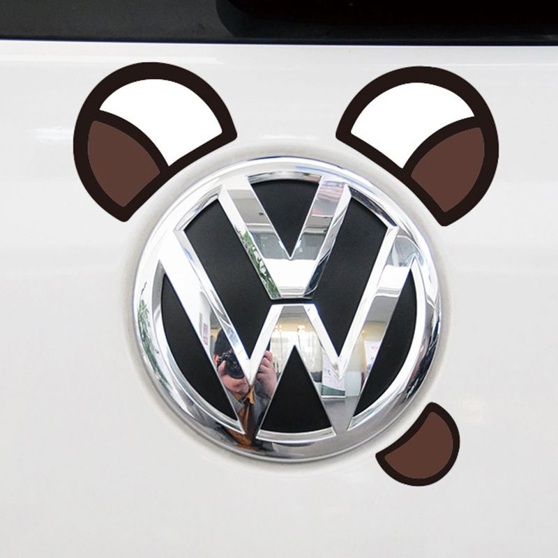 Logo Hoạt Hình Dán Trang Trí Bình Xăng Xe Hơi Chống Trầy Xước