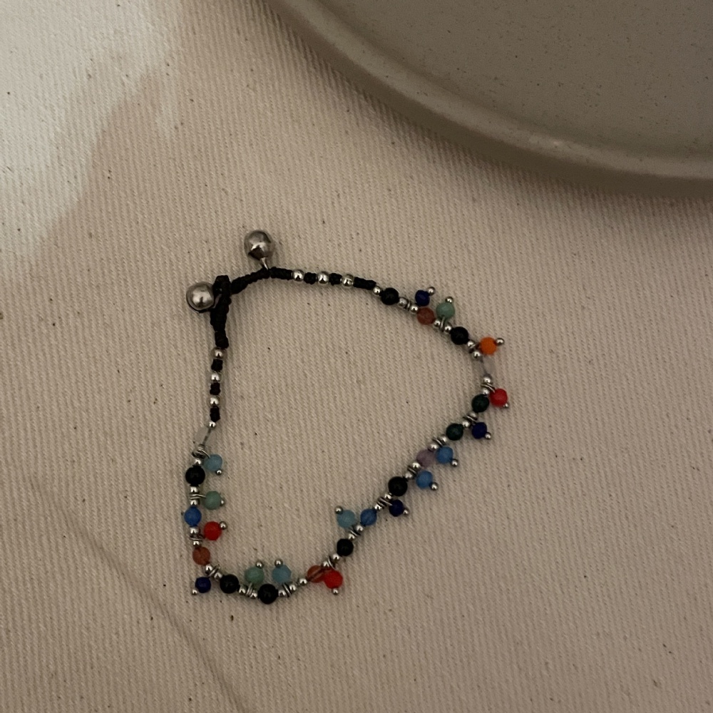 Vòng Tay Chuỗi Hạt Đá Tự Nhiên Phong Cách Retro Trung Hoa Mới