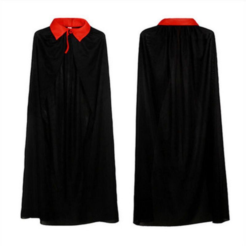 Set đồ hoá trang Halloween, mặt nạ kèm áo choàng đen. 2 size