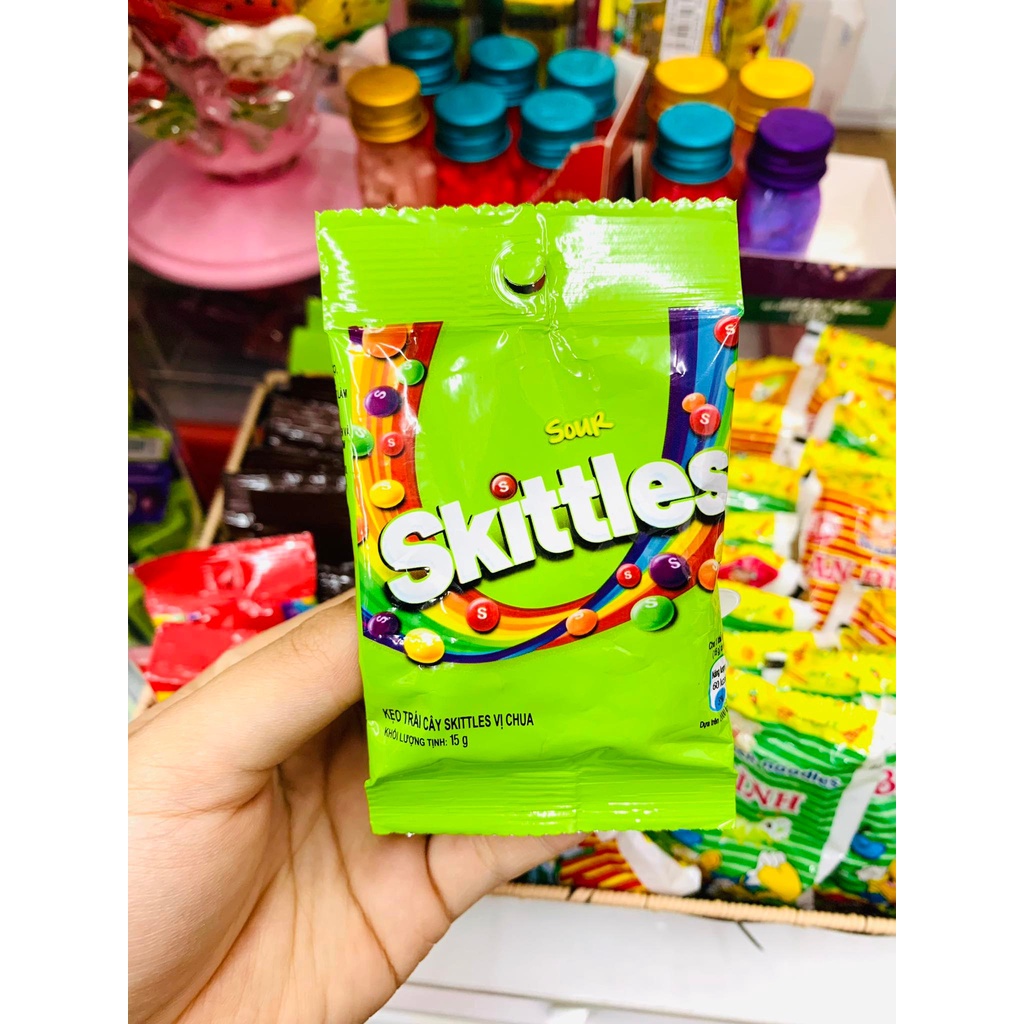 Kẹo trái cây Skittles Original gói 15g