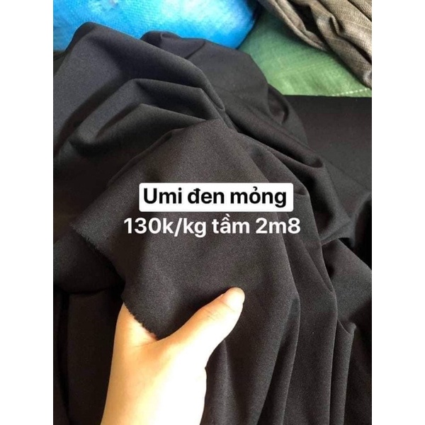 thun umi dày co giãn 4 chiều bán theo 130k/1 kí (gần 3m )