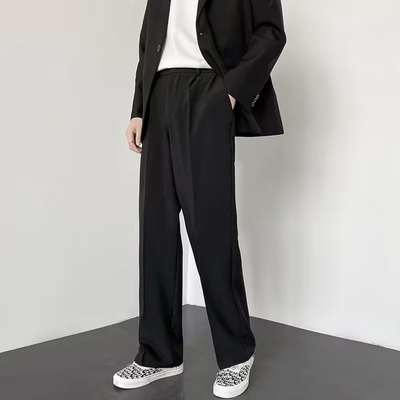 Phiên Bản Hàn Quốc ​Quần Dài Dáng Rộng Thiết Kế Hợp Thời Trang (Size M-3XL)