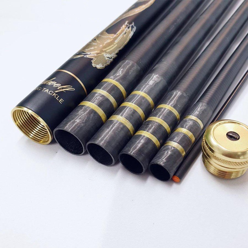 Cần câu tay Tiểu Ngư Vương 6H Câu Đơn Câu Đài Tặng Kèm Ngọn Phụ