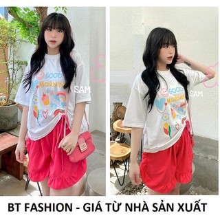 Set bộ thun mặc nhà dễ thương - bt fashion