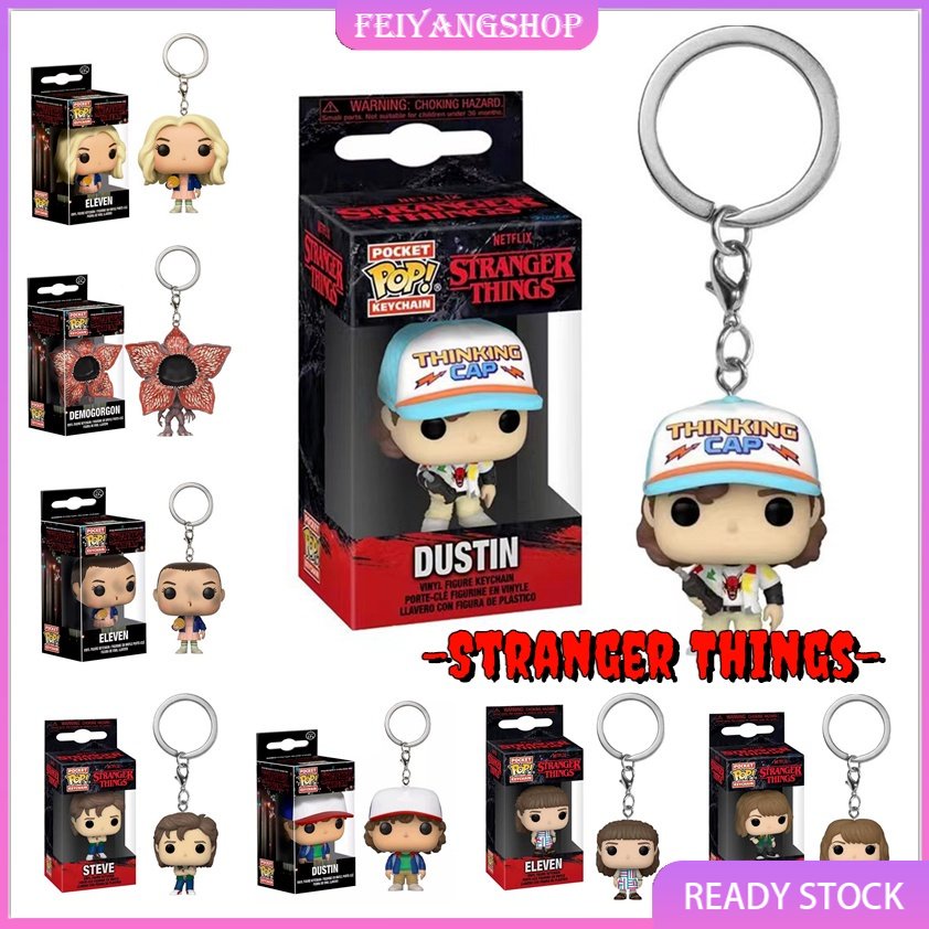Funko Pop Móc Khóa Funko Pop Stranger Things Eleven Dustin Barbara Steve Demogorgon
