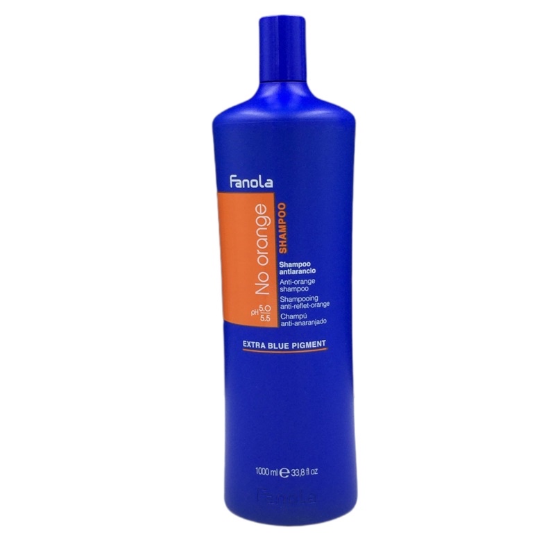 Dầu gội khử sắc tố cam No Orange - Extra Blue Pigment - Fanola 1000ml (new)