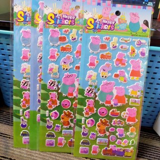 Sticker dán 3d heo peppa - quà tặng cho bạn gái