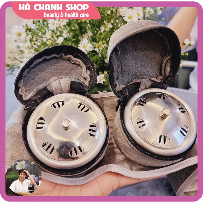 Chườm Ấm Mắt Bằng Ngải Cứu Đai Xông Làm Ấm Vùng Mắt Dụng Cụ Chườm Mắt Xông Hơ Ngải Cứu Tiện Dụng