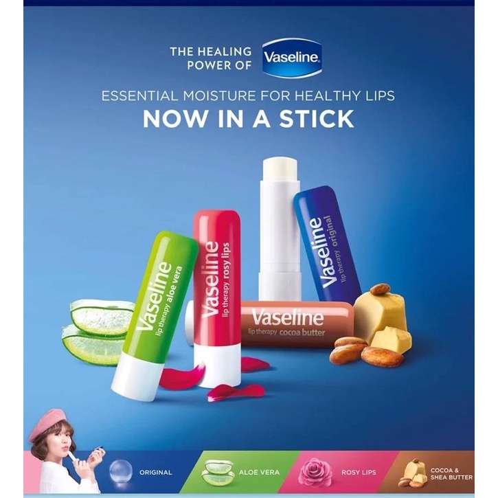 SON DƯỠNG VASELINE MÀU BẤT KỲ 65k/1 cây