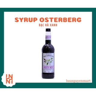 Siro/ syrup osterberg bạc hà xanh 750ml