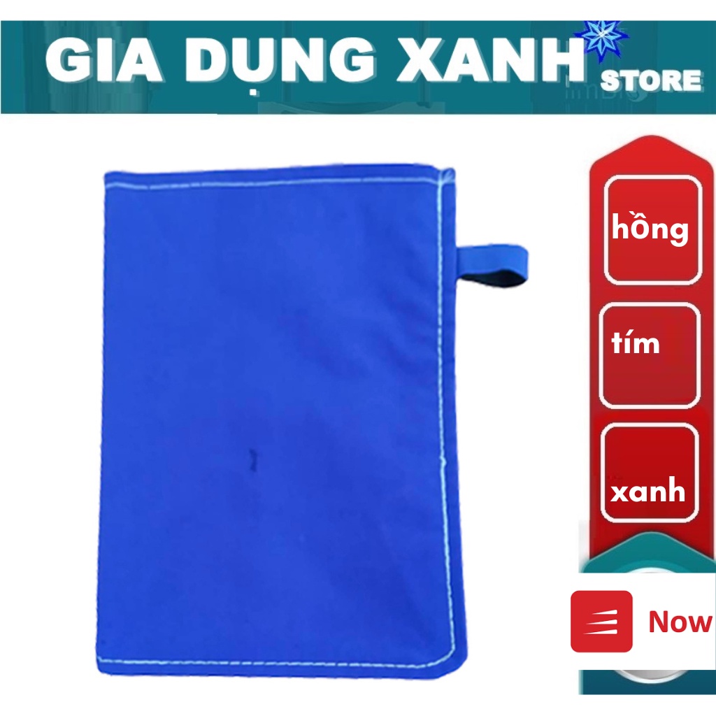 TÚI ĐẬP ĐÁ kt20x30cm (màu xanh dương, 2 loại vải mền hoặc cứng giao ngẫu nhiên)