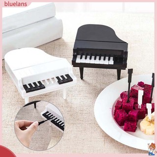 Bộ nĩa ăn trái cây thiết kế hình đàn piano 2 kiểu tùy chọn độc đáo