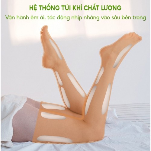 Máy nén ép trị liệu suy giãn tĩnh mạch chân Nikio NK-287, có nhiệt sưởi