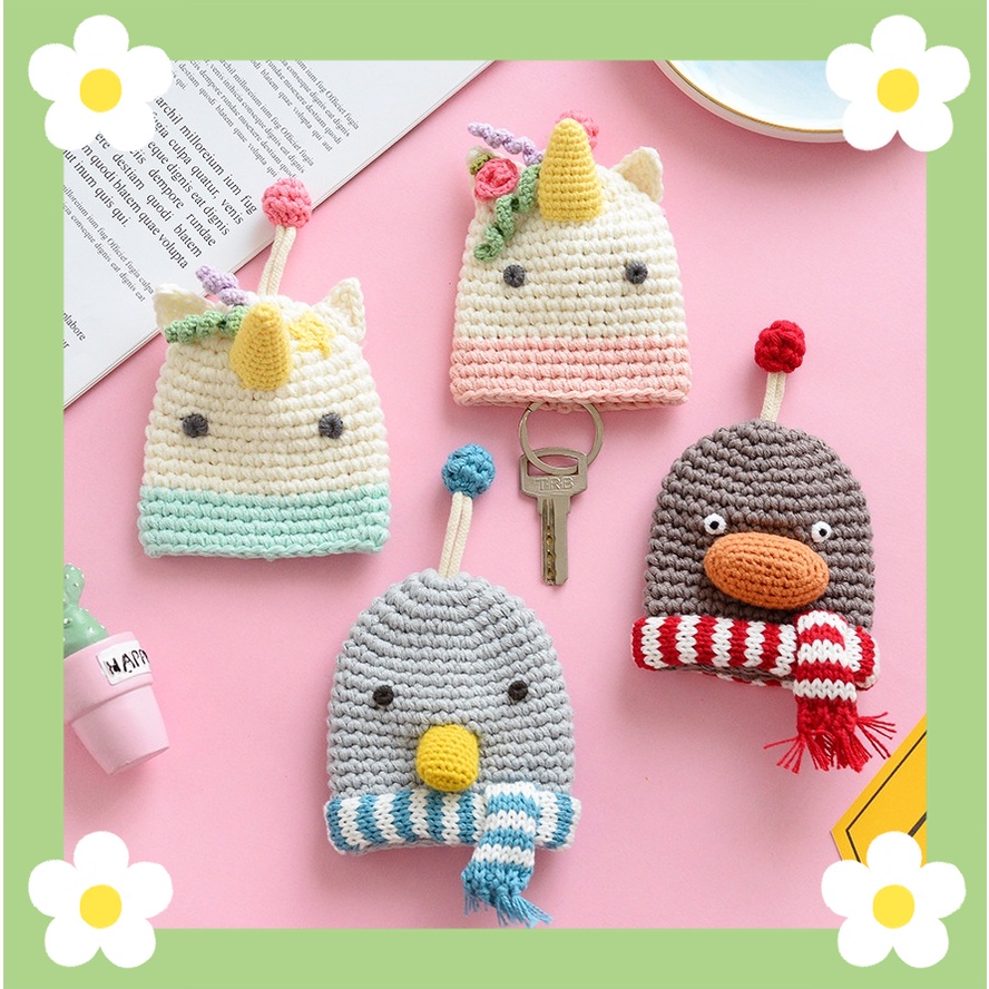 Móc Chìa Khóa Hình Kỳ Lân Hoạt Hình Đáng Yêu