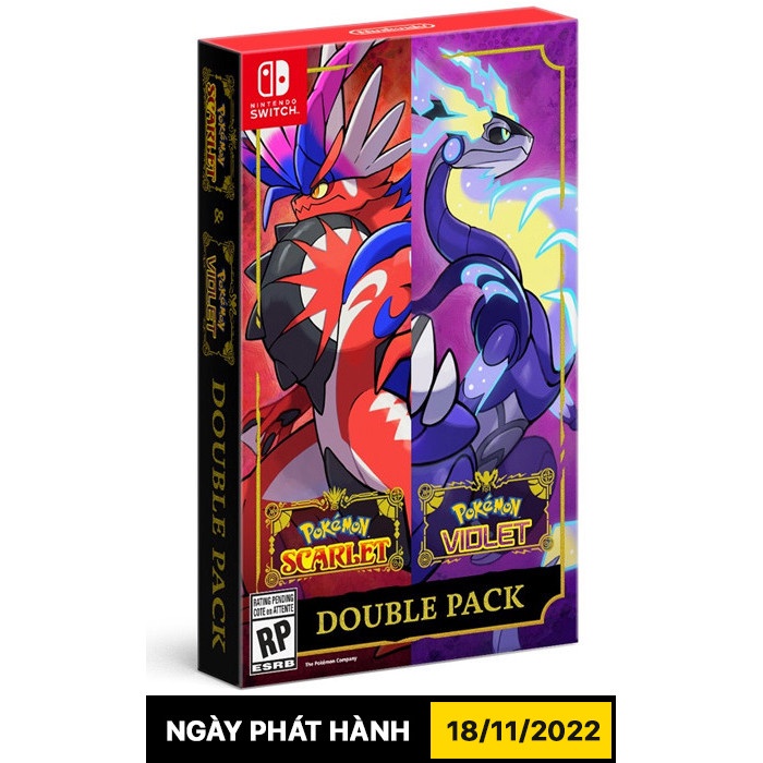 GAME POKEMON SCARLET & VIOLET CHO MÁY NINTENDO SWITCH