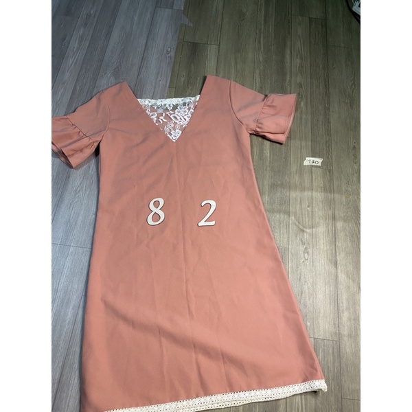 2hand đầm suông dày dặn 170