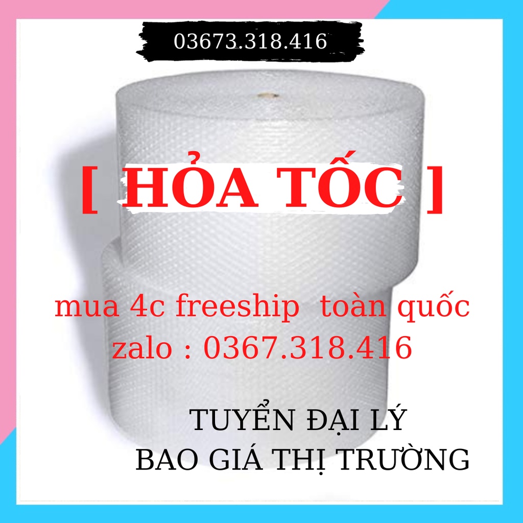 Cuộn Xốp Khí, Bọc Chống Sốc, Xốp Nổ,xốp khí - Đóng Bọc Hàng - Chống Sốc Bóng Khí Xốp chống sốc gói hàng