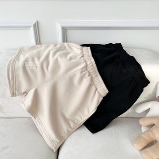 Quần Short Basic Lưng Thun BB Chất Liệu Nỉ Chân Cua Cotton Mịn Đẹp - BIBOO
