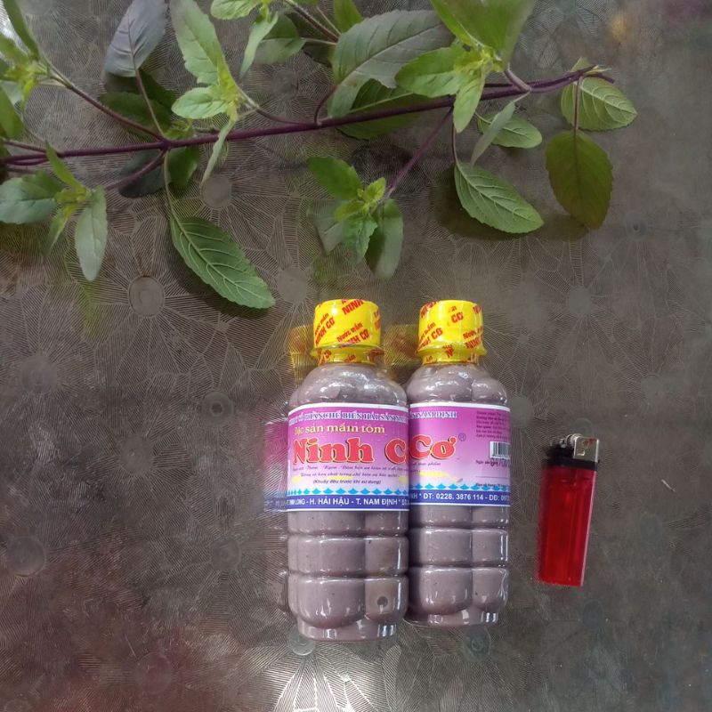 Đặc sản mắm tôm Ninh cơ chai 280g. Mắm Hải Hậu, Nam Định.