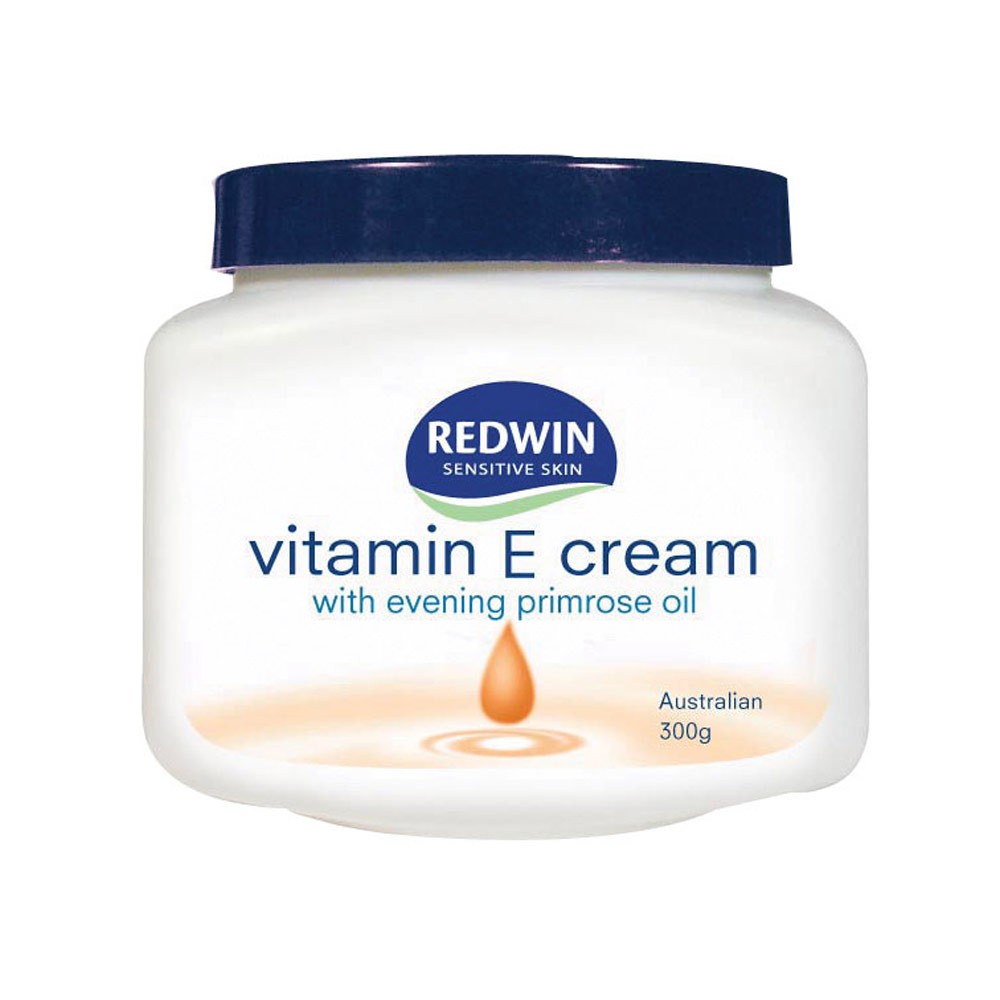 Kem Dưỡng Ẩm Redwin Vitamin E Cream 300g Úc Chính Hãng - Giúp Dưỡng Da Mặt Hết Khô, Nứt Nẻ
