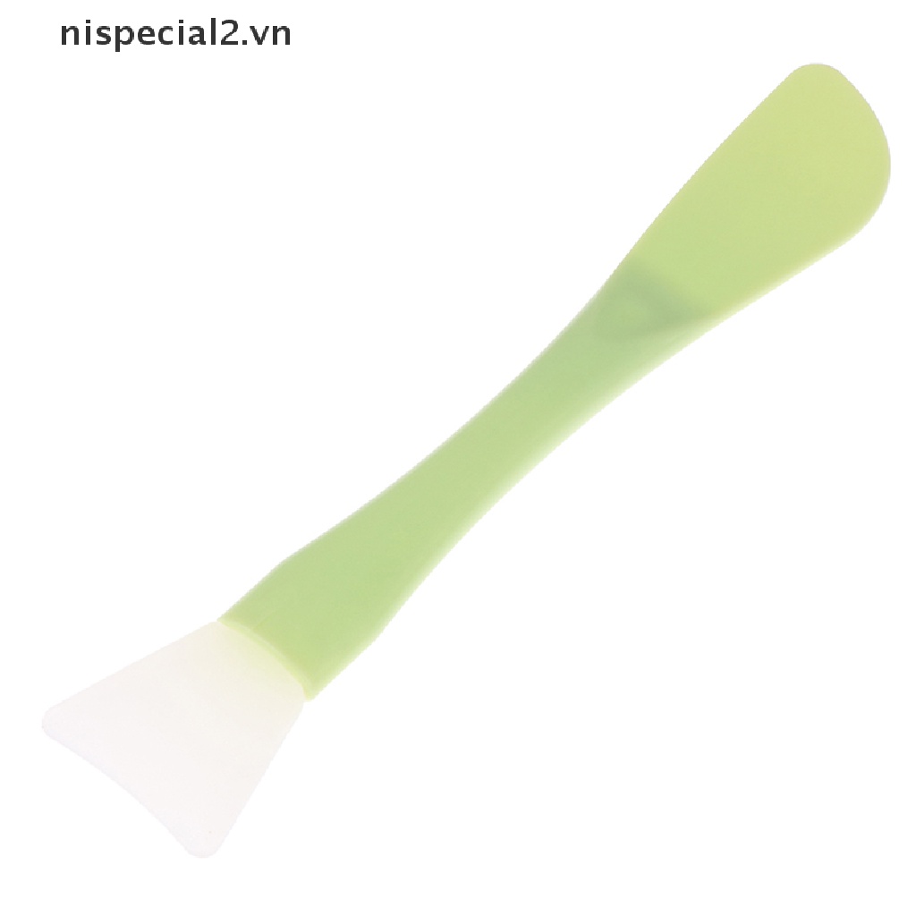 Set 2 Cọ Đắp Mặt Nạ Hai Đầu Bằng Silicon Chuyên Nghiệp