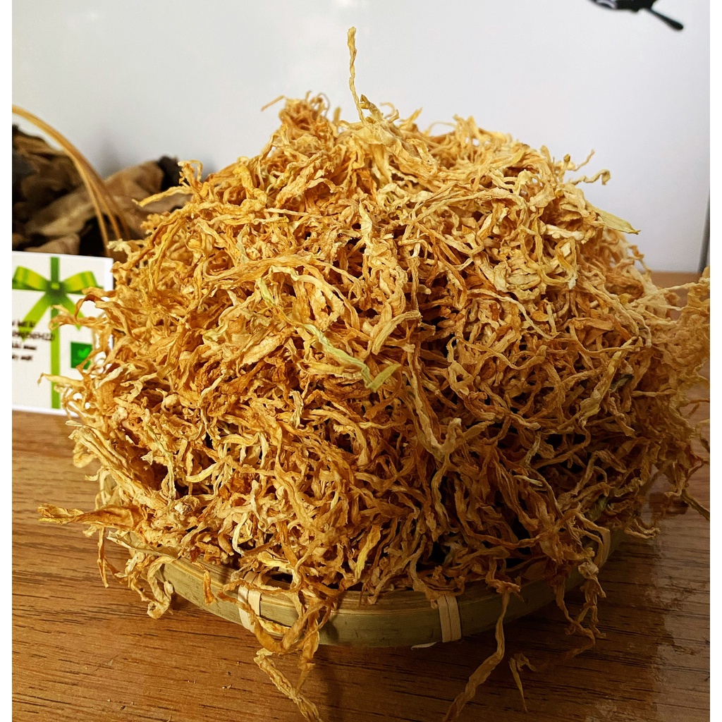 Củ cải sấy khô thái sợi nhỏ loại 1, non, giòn và ngon