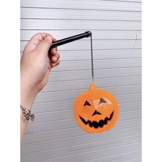 Đèn bí ngô có dây có đèn, phát nhạc, tuyết đồ chơi halloween