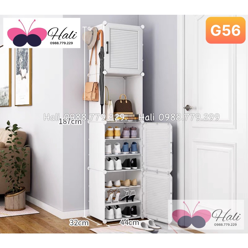 Tủ Đựng Giày Dép Mẫu Mã Đa Dạng ( Để Được 6-16 Đôi Giày Dép ) . Chống Chịu Lực Tốt - Độ Bền Cao . KHO SỈ TỦ NHỰA HALI.2