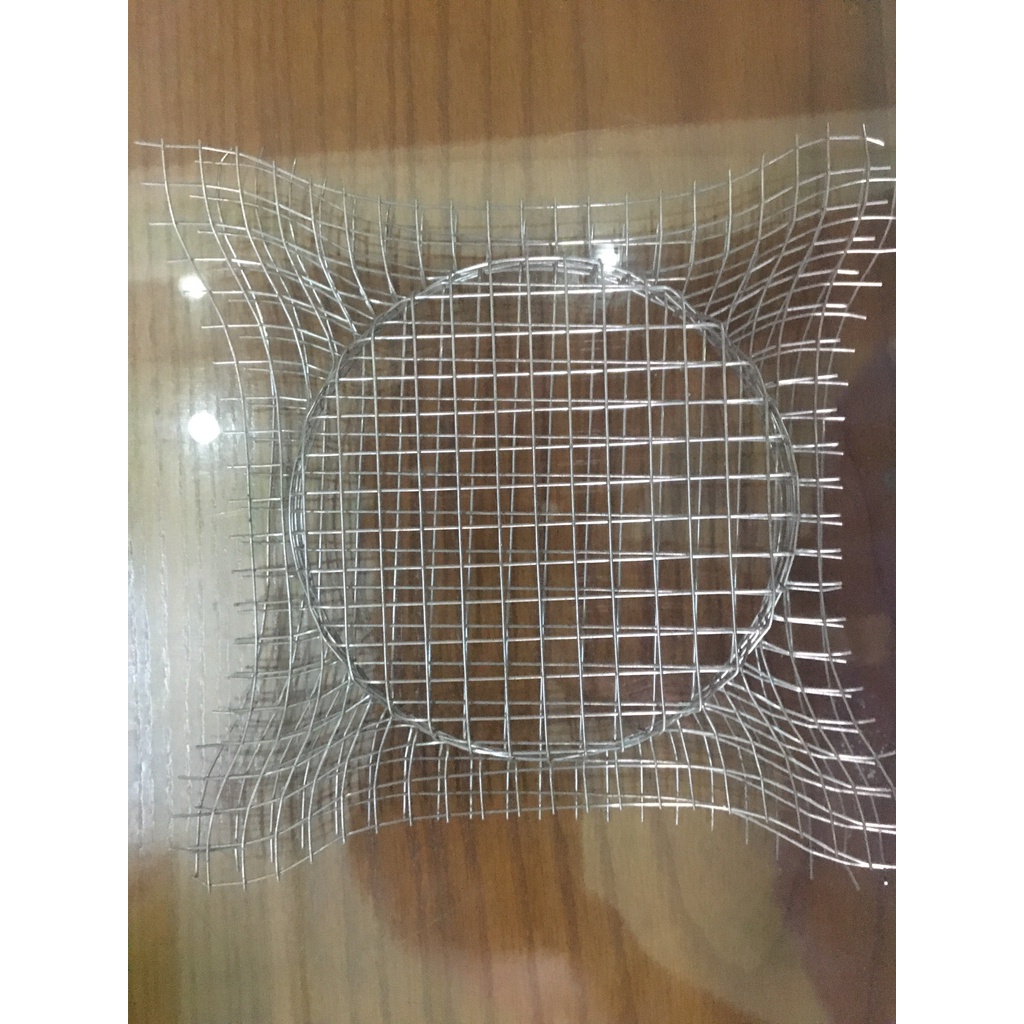Combo  5 Nắp ốp lưới INOX 304 bịt lỗ thông gió nhà yến Xây Tô