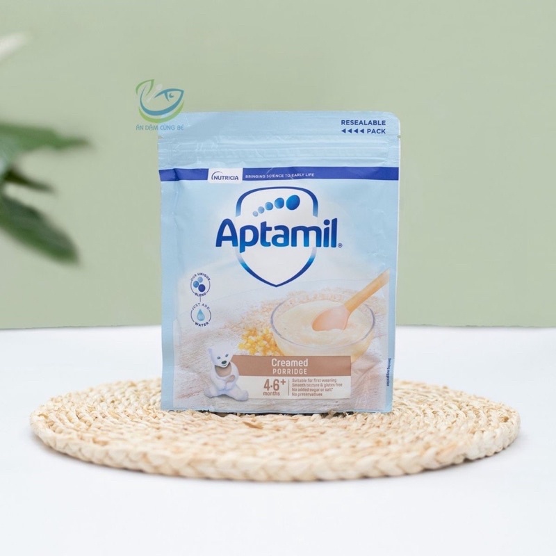 Bột ăn dặm Aptamil cho bé 4-6m+