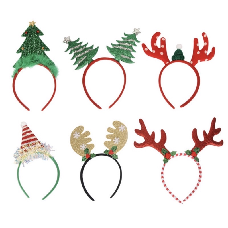 Bờm tuần lộc noel công chúa tuyết giáng sinh dễ thương