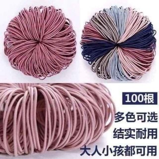 Túi 100 dây chun cột tóc thời trang cho nữ