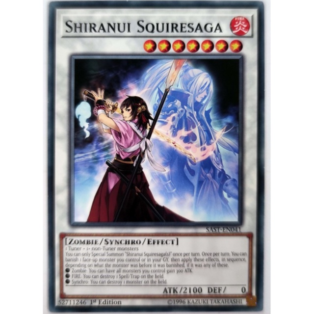 [Thẻ Yugioh] Shiranui Squiresaga |EN| Common