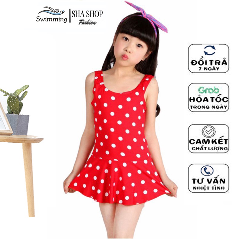 Đồ bơi cho bé, đồ bơi bé gái, váy bơi cho bé gái bé gái 2-9 tuổi phiên bản Hàn Quốc dễ thương kèm quần lót trong SHA