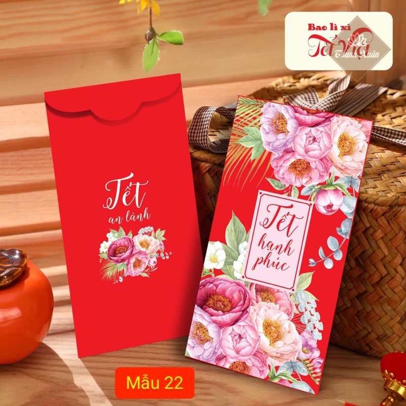 Bao lì xì đẹp 2023 - Xấp 5 cái