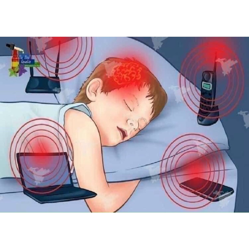 Chip dán điện thoại chắn tia bức xạ sóng điện từ Hàn quốc